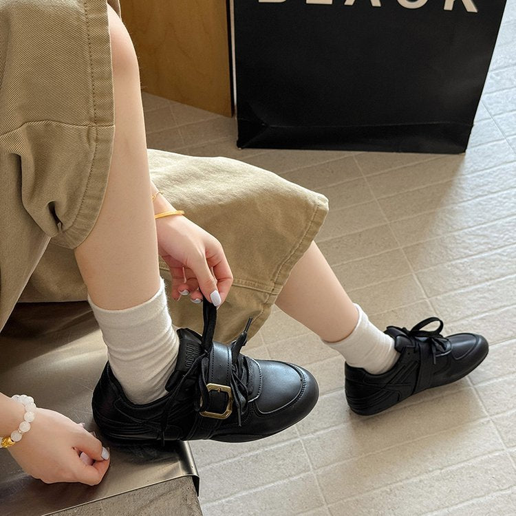 Damen modische Sneaker mit elastischem Schnürsystem und komfortabler Polsterung R&B