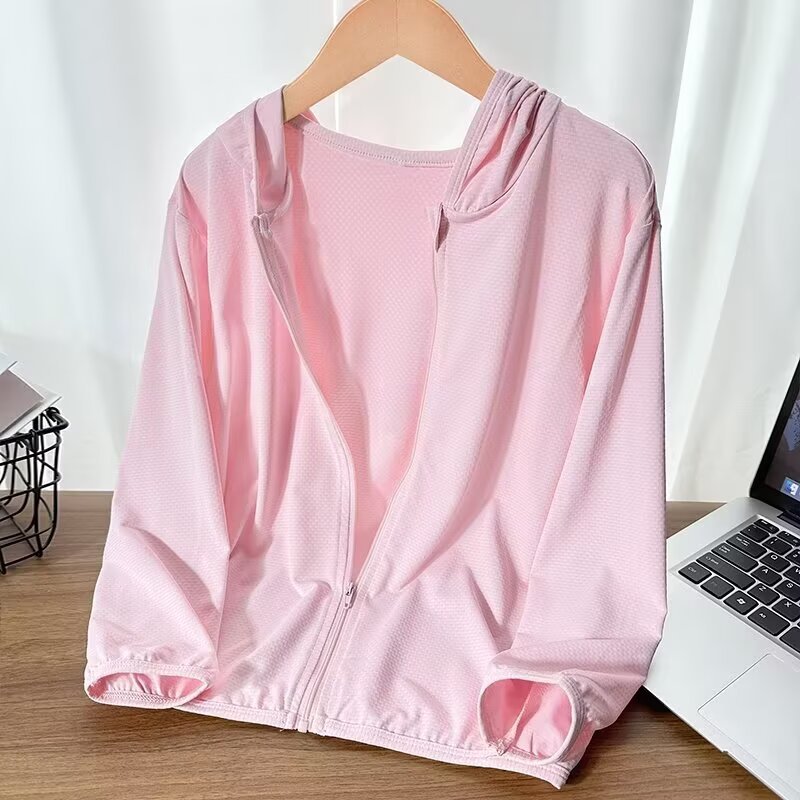 Unisex nan leichte Kapuzenjacke mit atmungsaktiver Netzstruktur und durchgehendem Reißverschluss R&B
