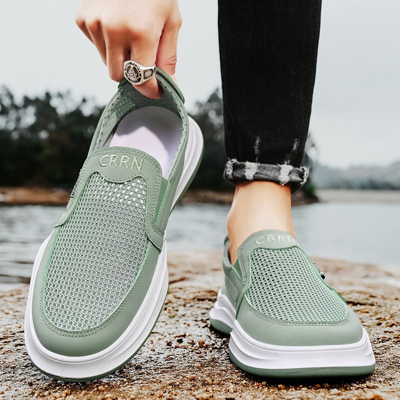 Damen Atmungsaktive Slip-On Sneakers im modernen Design mit rutschfester Sohle