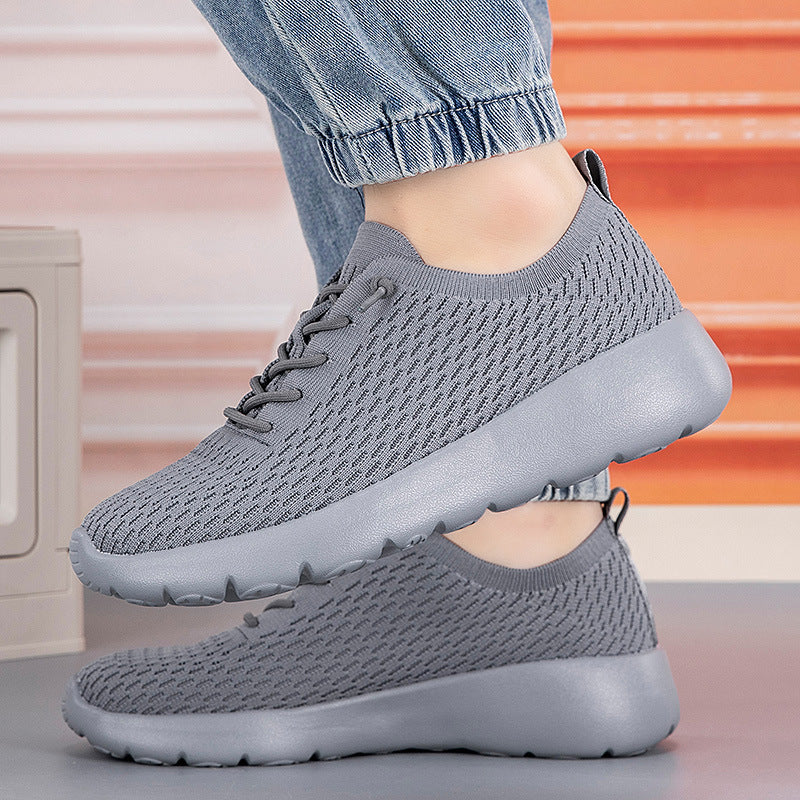 Damen Hochleistungs-Laufschuhe mit atmungsaktiver Mesh-Oberfläche und stoßdämpfender Sohle R&B