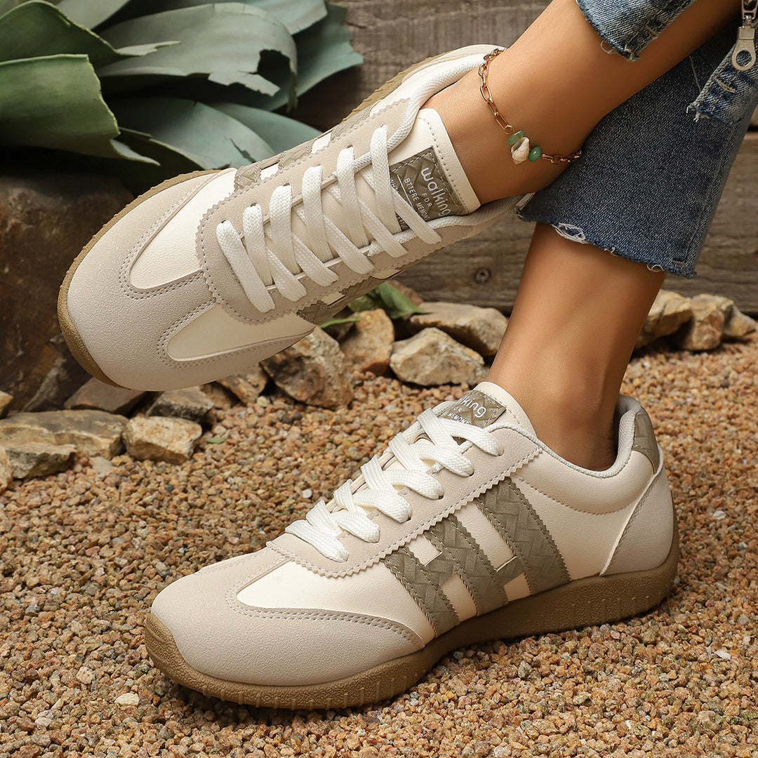 Damen Sneakers mit strukturiertem Obermaterial und bequemer Dämpfung R&B
