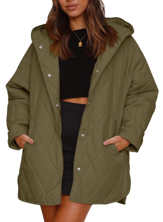 R&B | Gepolsterte Jacke mit Klassischem Druck