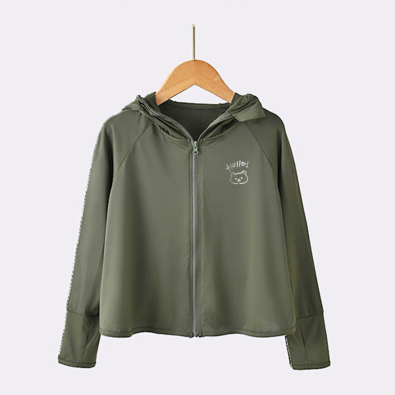 Damen praktische Outdoorjacke mit Kapuze R&B