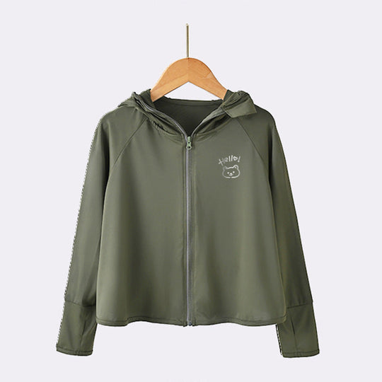 Damen praktische Outdoorjacke mit Kapuze R&B