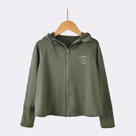 Mädchen Atmungsaktive UV-Schutzjacke R&B