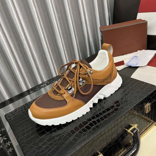 Damen Sportliche Trend Sneakers mit atmungsaktiven Mesh-Details und robustem Design von R&B