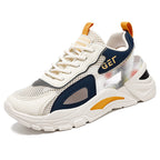 Damen Sportliche Sneaker mit atmungsaktivem Mesh und dämpfender Sohle