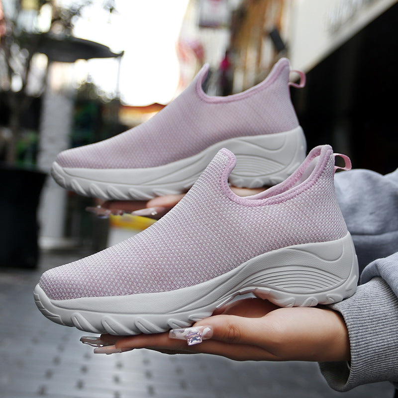 Damen Komfortable und atmungsaktive Freizeitschuhe mit flexiblem Slip-On Design R&B