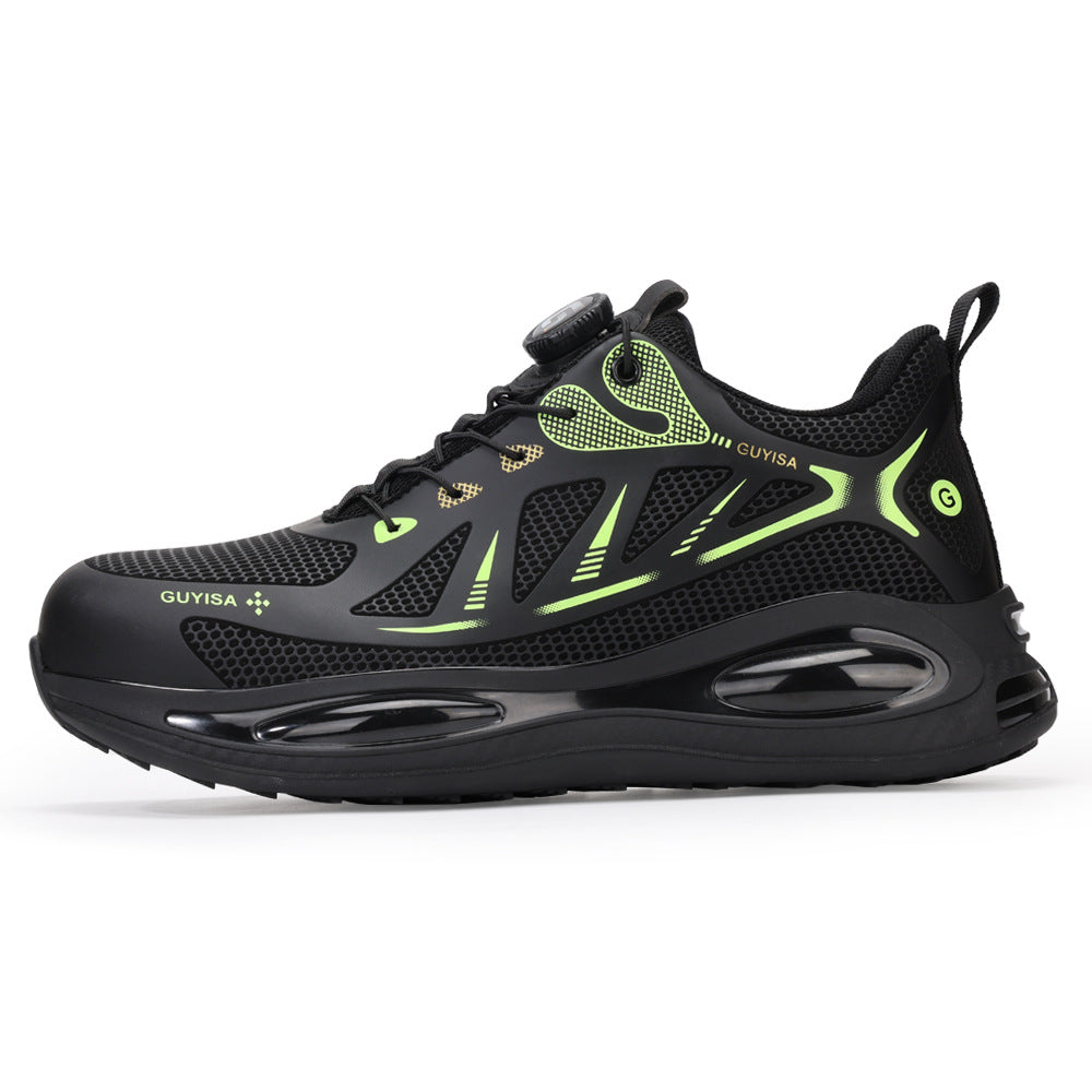 Herren Sportliche Leichtgewicht-Laufschuhe mit innovativem Schnellverschlusssystem und dämpfender Sohle R&B