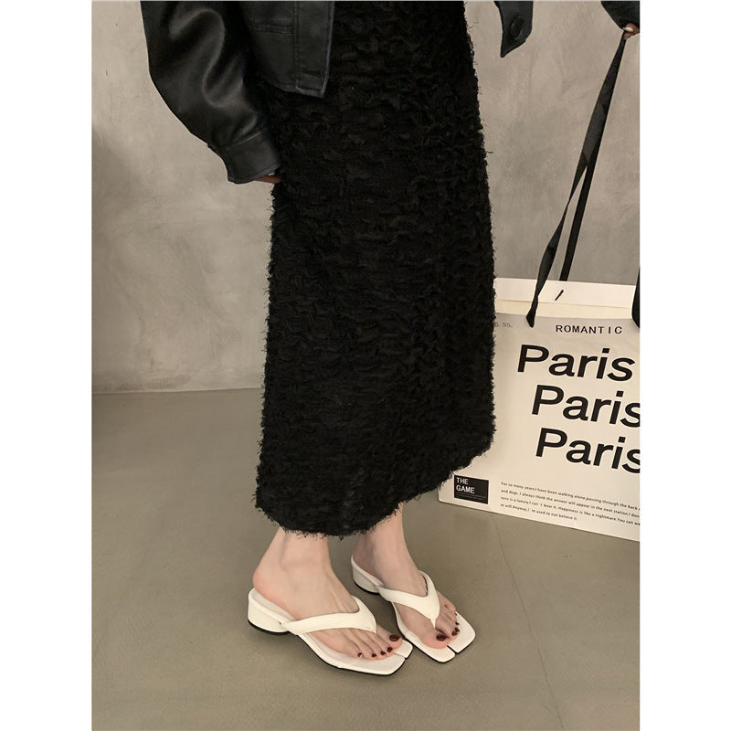 Damen modische Riemchen Sandaletten mit kreativem Leopardenmuster R&B