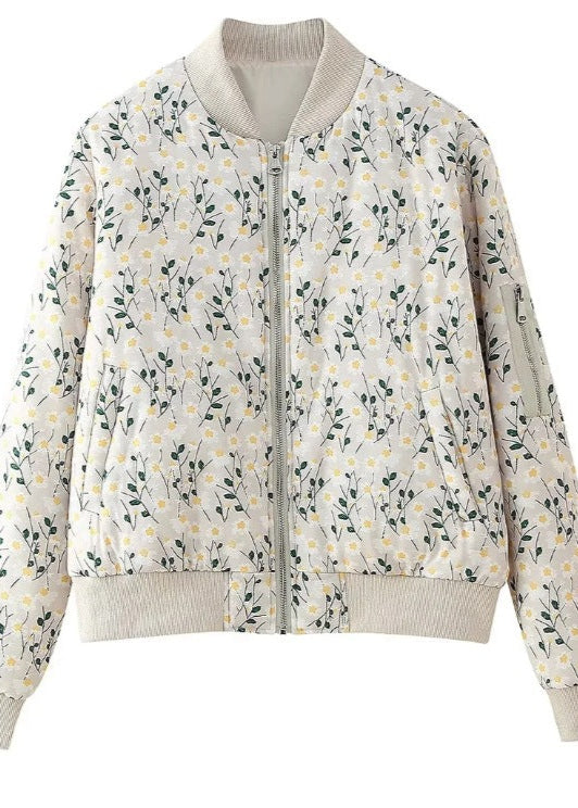 R&B | Bestickte Stepp Bomberjacke