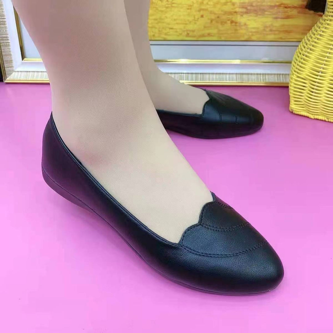 Damen Ballerina-Schuhe mit elegantem Obermaterial und komfortabler Sohle R&B