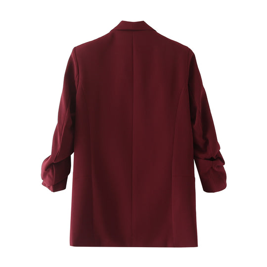 Damen Moderner Blazer mit eleganter Schnittführung und praktischen Taschen R&B