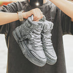 Damen Hohe Sneakers mit modernem Design und rutschfester Sohle