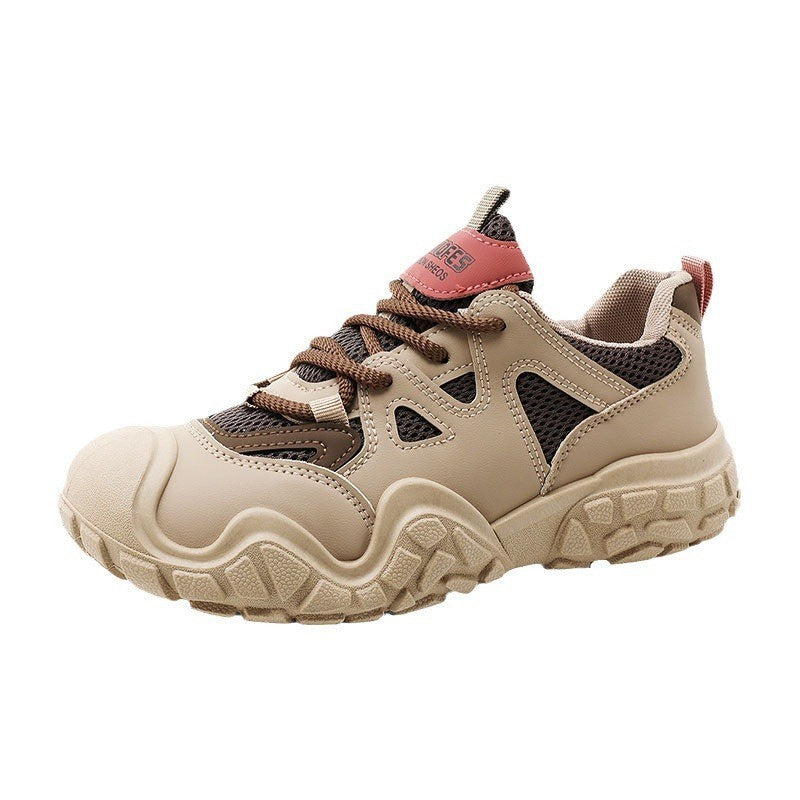 Damen Sportliche Sneakers mit reflektierender Oberfläche R&B
