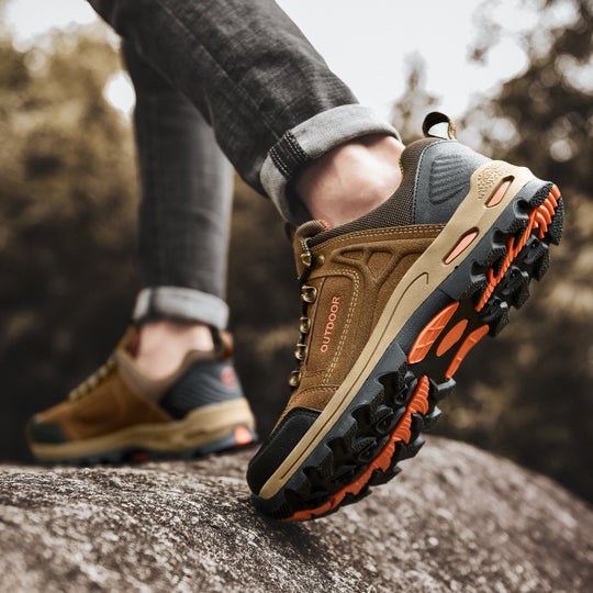 Damen robuste Outdoor-Sneaker mit rutschfester Sohle R&B
