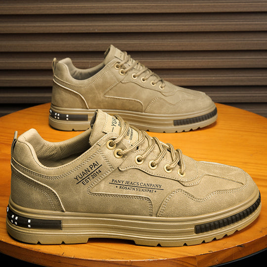 Damen lässige Sneakers mit strukturiertem Obermaterial und gepolsterter Laufsohle R&B