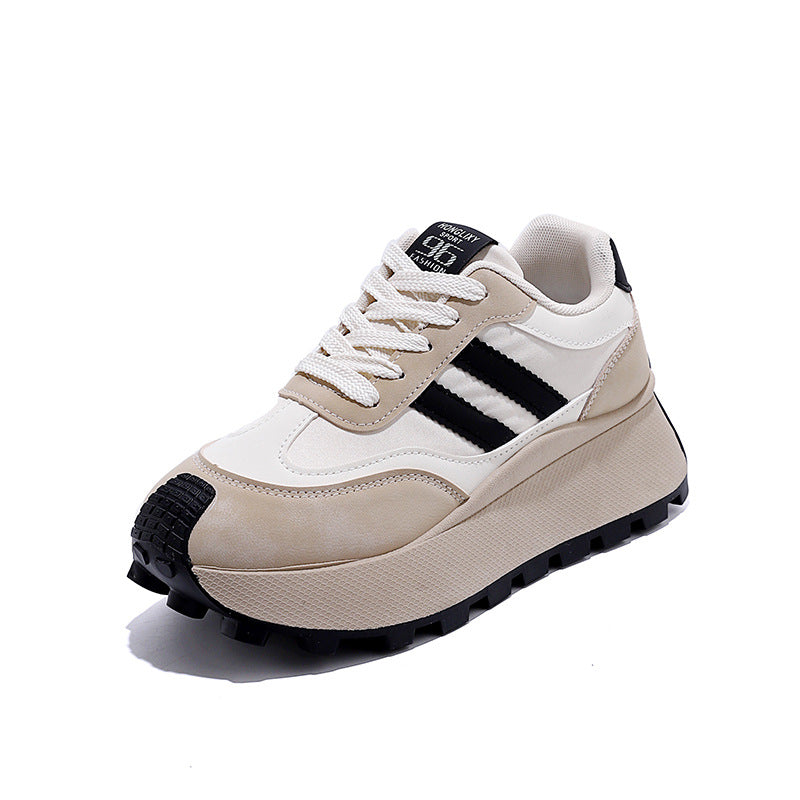 Damen Plateausneaker mit moderner Designästhetik und hohem Tragekomfort R&B