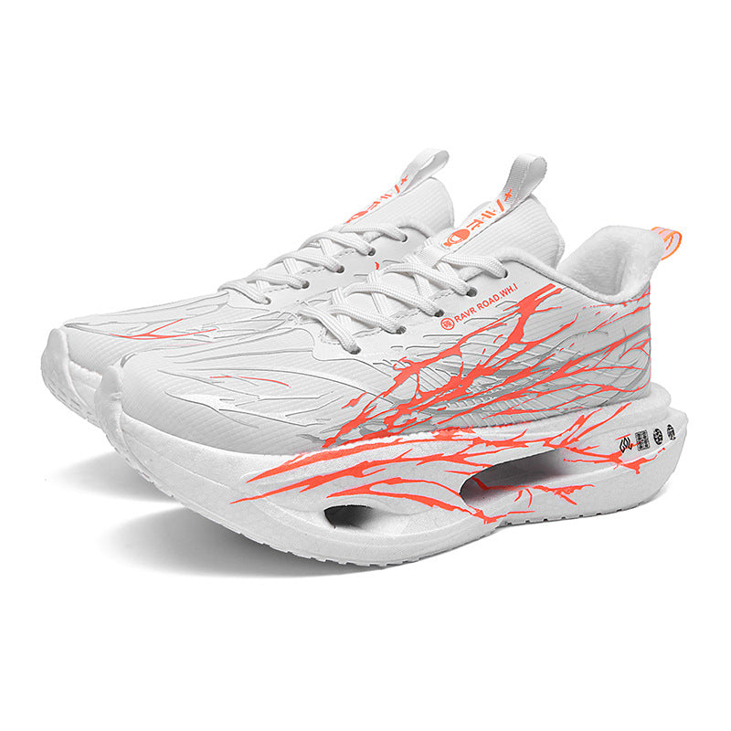Damen Sportliche Laufschuhe mit atmungsaktiver Oberflächenstruktur und optimierter Dämpfungstechnologie R&B