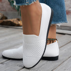 Damen komfortable Slipper mit innovativem Strickdesign R&B