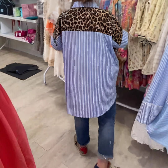 Damen Überwurfshirt Heidi-Mode