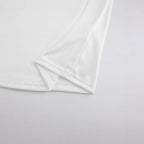 Damen Crop-T-Shirt mit fesselndem Statementdruck R&B