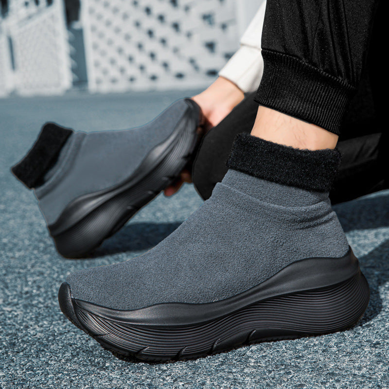 Damen Sneakers mit hohem Kragen und innovativer Dämpfungstechnologie