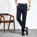 Herren elegante Business-Hose mit schmalem Schnitt und dehnbarem Material R&B
