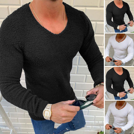 Damen Weicher Fleece-Pullover mit lässigem Schnitt und praktischen Taschen R&B