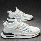Damen Sportliche Lauf-Sneaker mit atmungsaktiver Mesh-Oberfläche und dämpfender Sohle R&B