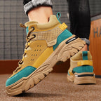 Damen Sportliche High-Top Sneaker mit strukturiertem Obermaterial und dämpfender Sohle R&B