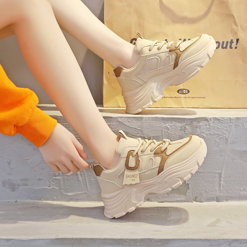 Damen Sportliche Chunky Sneakers mit ergonomischem Profil und rutschfester Sohle R&B