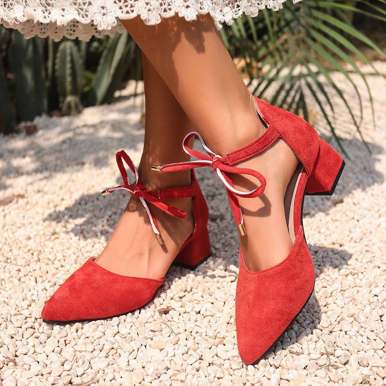 Damen elegante Ankle Boots mit schickem Schleifen-Detail R&B