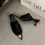 Damen Modische und elegante Slingback-Mules mit raffiniertem Design R&B