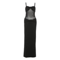 Damen Maxi Strandkleid mit raffiniertem Bustier-Design und elastischem Bund R&B