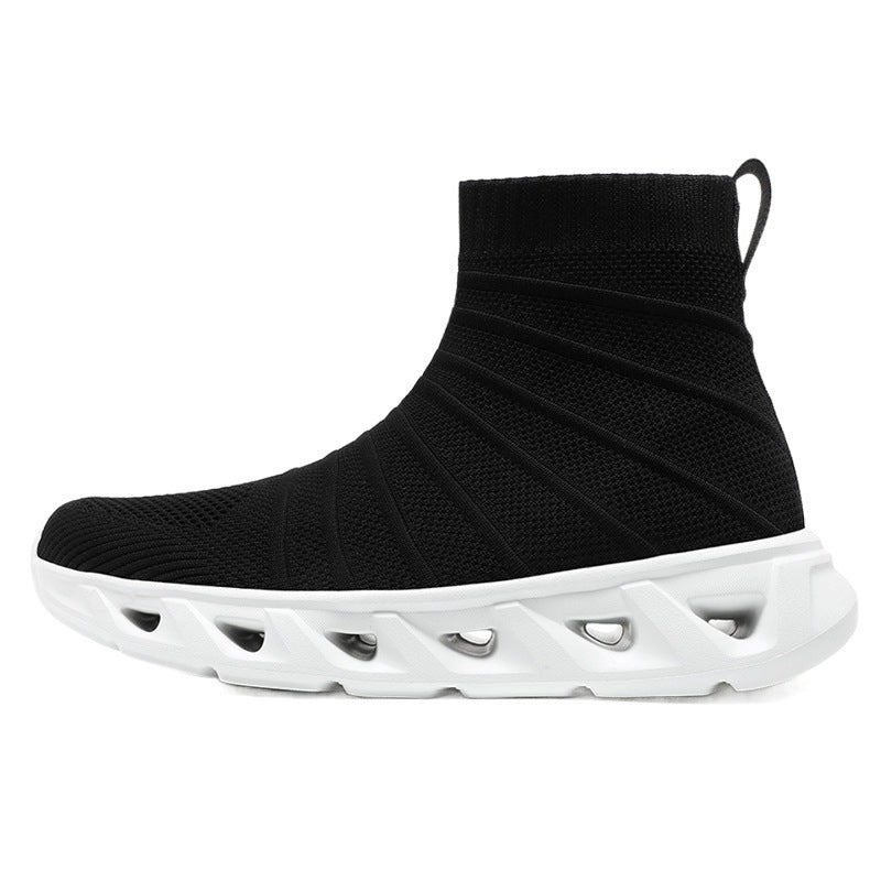 Damen Hochmodische Strick-Sneaker mit flexibler Sohle R&B