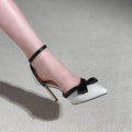 Damen elegante Slingback Pumps mit Schleifenakzent R&B