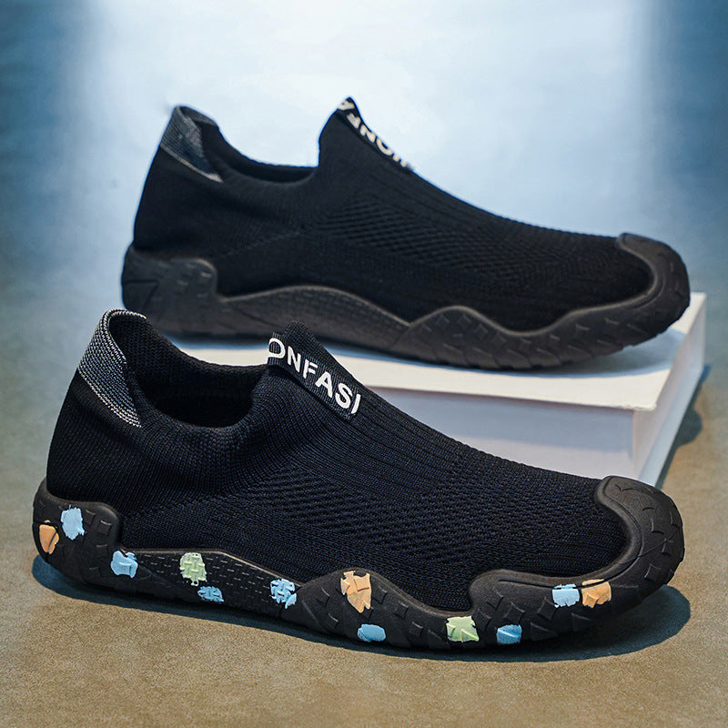 Herren Elastische Freizeitschuhe mit rutschfester Sohle und atmungsaktivem Obermaterial R&B