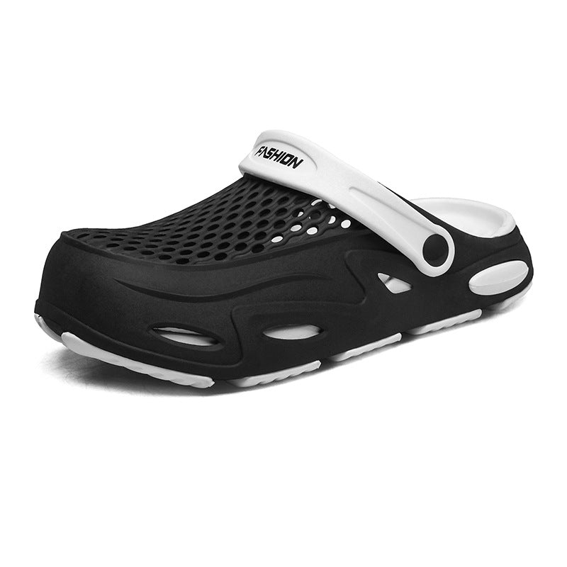 Herren Atmungsaktive Clogs mit verstellbarem Riemen R&B