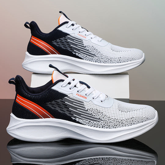 Damen Sportliche Sneakers mit atmungsaktivem Mesh-Obermaterial und bequemer Dämpfung R&B