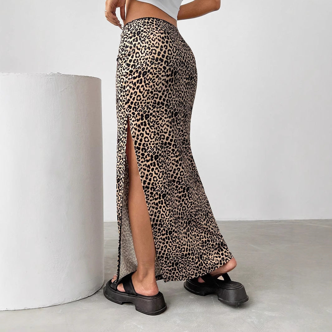 Damen Eleganter Maxirock mit hohem Schlitz R&B