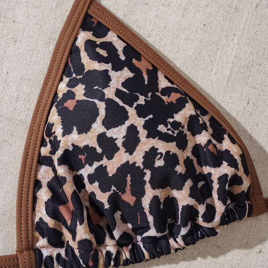 Damen Triangel-Bikini mit Wickelrock R&B