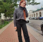 Damen Modischer Rollkragenpullover aus weichem Material R&B