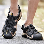 Damen Funktionale Trekking-Sandalen mit rutschfester Sohle und verstellbarem Schnellschnürsystem R&B