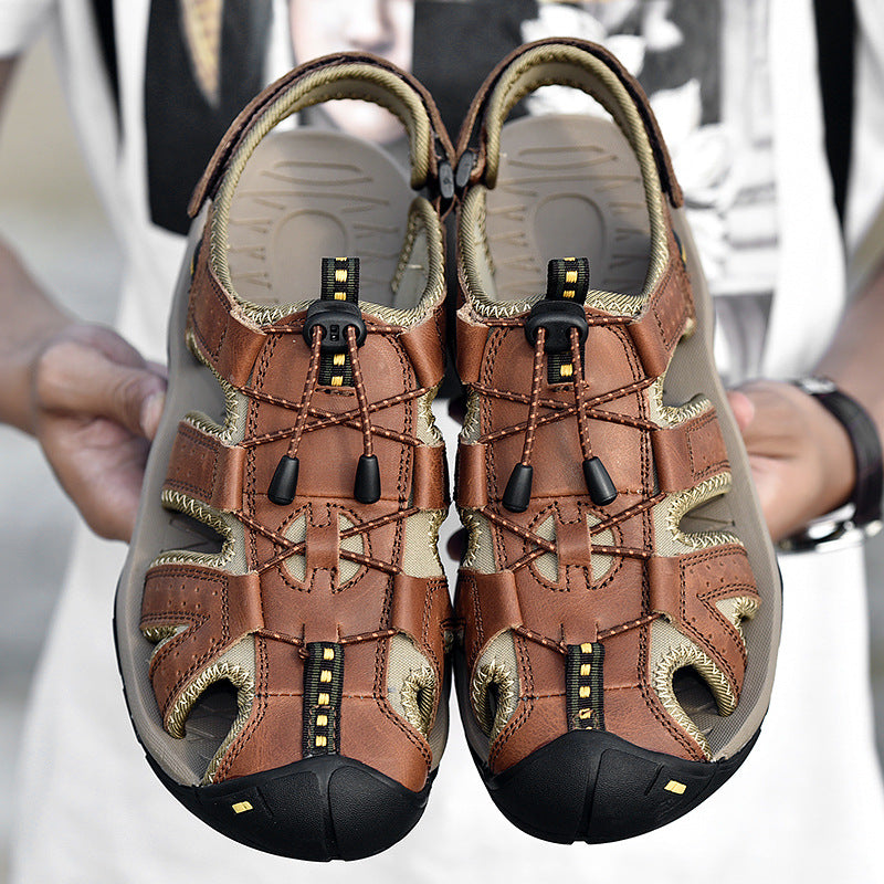 Damen Funktionale Trekking-Sandalen mit rutschfester Sohle und verstellbarem Schnellschnürsystem R&B