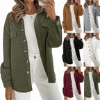 Damen elegante gesteppte Jacke im lässigen Schnitt R&B