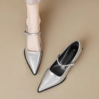 Damen elegante Slingback-Pumps mit schickem Absatz R&B