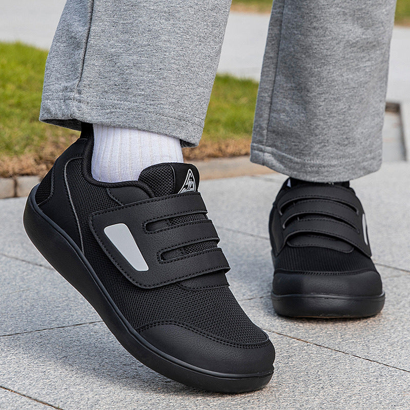 Damen Sneaker mit Klettverschluss und atmungsaktiver Mesh-Oberfläche