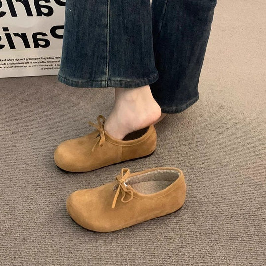 Damen Bequeme Clogs mit Satinband R&B