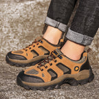 Herren nan robuster Trekkingschuh mit verstärkter Zehenkappe und rutschfester Profilsohle R&B